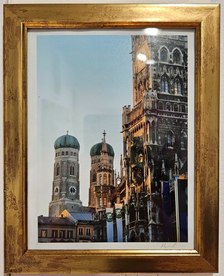 Frauenkirche und Rathaus vom Marienplatz München 2022