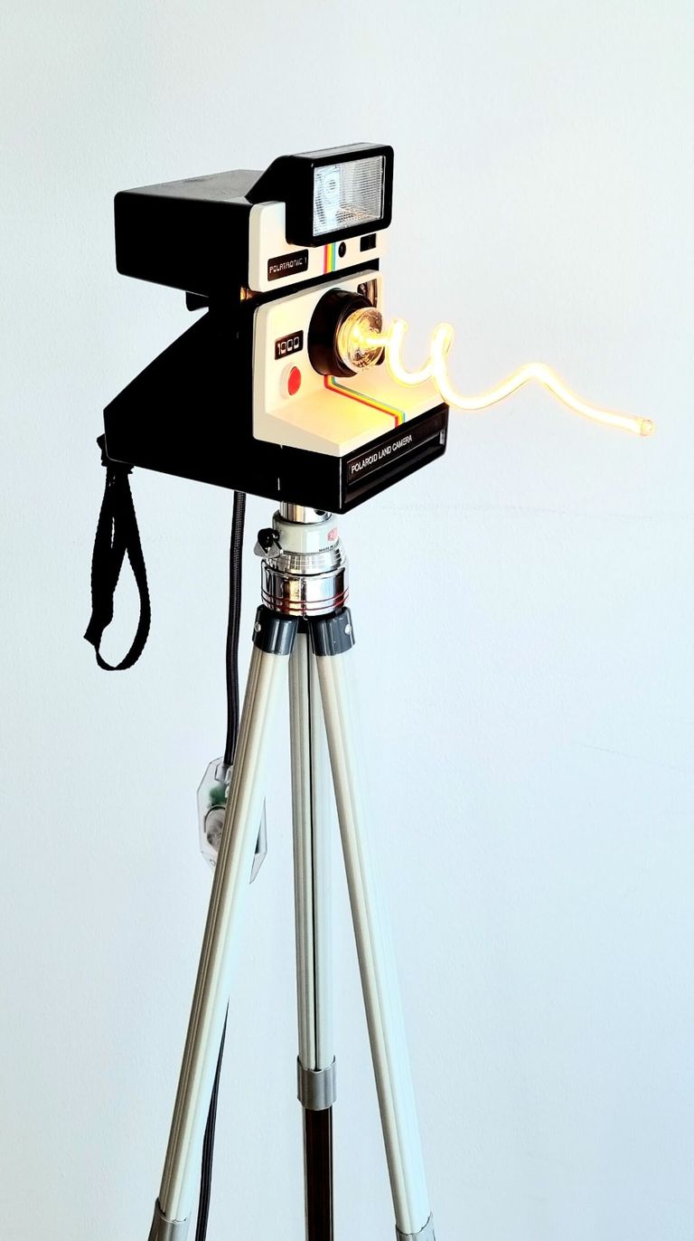 Polaroid Kameralampe "Modell No. 1"